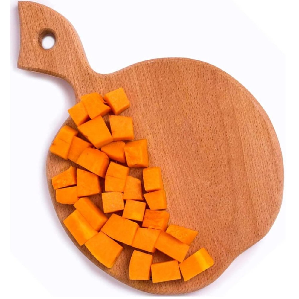 Fruit Apple Cutting Board Platter Chopping with Handles